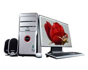 品質(zhì)保證，9成新聯(lián)想品牌機(jī)搭配21.6寸液晶顯示器超值出售